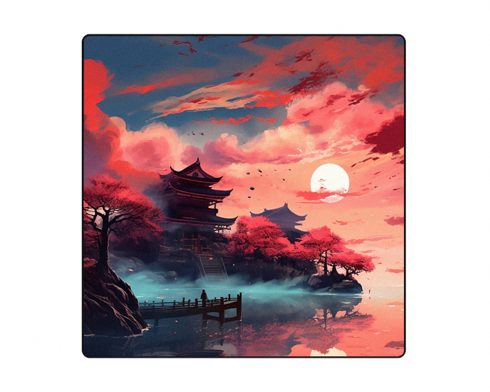 Lethal Gaming Gear Saturn Gaming Mousepad - NachoCustomz Calm - XL Square - Limited Edition